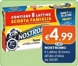 Mister Risparmio NOSTROMO Tonno all'Olio di Oliva offerta