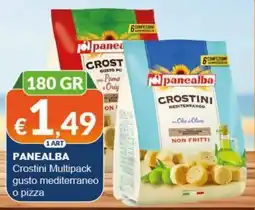 Mister Risparmio PANEALBA Crostini Multipack offerta