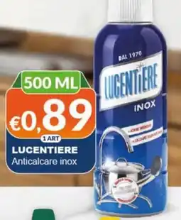 Mister Risparmio Lucentiere Anticalcare inox offerta