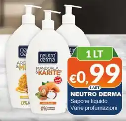 Mister Risparmio Neutro Derma Sapone liquido offerta
