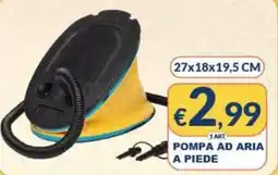 Mister Risparmio POMPA AD ARIA A PIEDE offerta