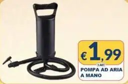 Mister Risparmio POMPA AD ARIA A MANO offerta