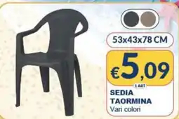 Mister Risparmio Sedia Taormina offerta