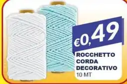 Mister Risparmio Rocchetto corda decorativo offerta