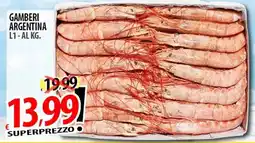 Il Genio Supermercato Gamberi Argentina offerta