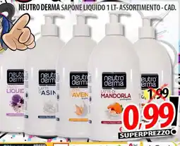 Il Genio Supermercato Neutro Derma Sapone Liquido offerta