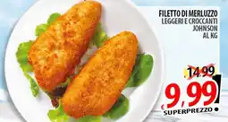 Il Genio Supermercato Filetto di merluzzo Johnson offerta