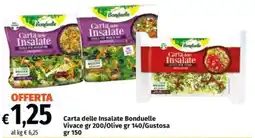 Famila Market Carta delle Insalate Bonduelle offerta