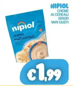 Franzy's NipiOL crema multicereali offerta