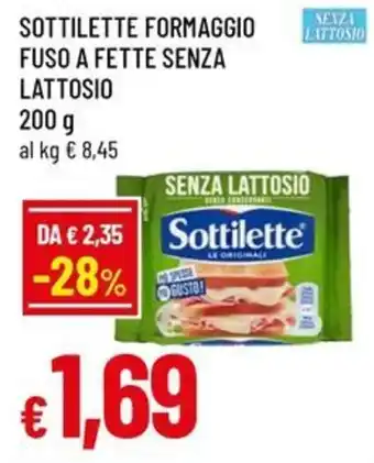 A&O Sottilette formaggio offerta
