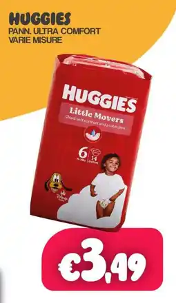 Franzy's HUGGIES Little Movers offerta