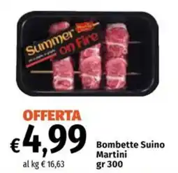 Famila Market Summer on Fire Bombette Suino Martini offerta