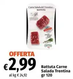 Famila Market Carne Salada del Trentino Battuta offerta