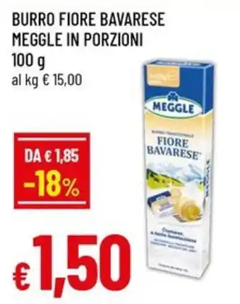 A&O Burro fiore bavarese Meggle offerta
