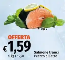 Famila Market Salmone tranci offerta