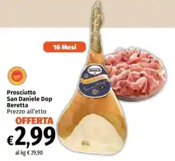 Famila Market Prosciutto San Daniele Dop Beretta offerta