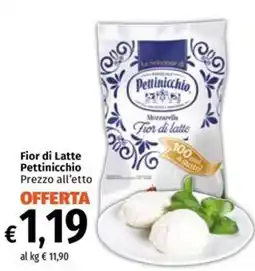 Famila Market Mozzarella Fior di latte Pettinicchio offerta