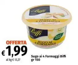 Famila Market Sugo ai 4 Formaggi Biffi offerta