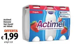 Famila Market Actimel Danone offerta