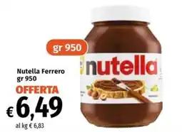 Famila Market Nutella Ferrero offerta