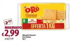 Famila Market Biscotti Classici Oro Saiwa offerta