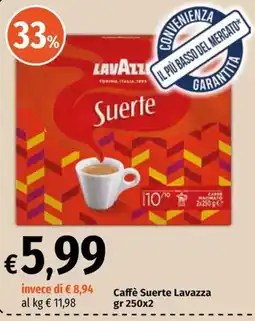 Famila Market Caffè Suerte Lavazza offerta