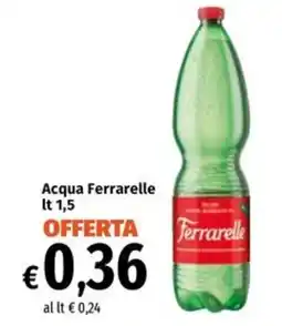 Famila Market Acqua Ferrarelle offerta