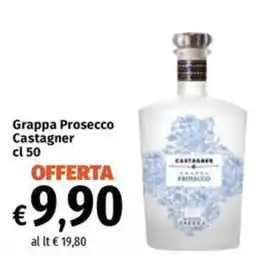 Famila Market Grappa Prosecco Castagner offerta