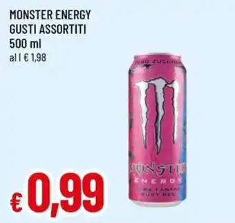 A&O Monster Energy offerta