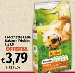 Famila Market Crocchette Cane Balance Friskies offerta