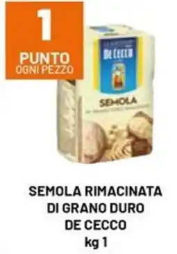Famila Market Semola rimacinata di grano duro de cecco offerta