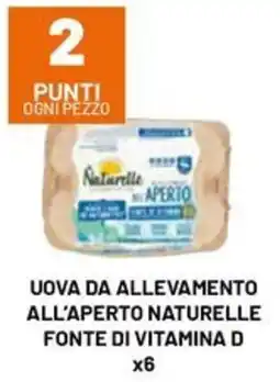 Famila Market Uova da allevamento all'aperto naturelle fonte di vitamina D offerta