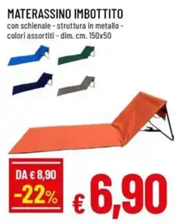 A&O MATERASSINO IMBOTTITO offerta