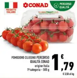 Conad City Pomodoro Ciliegino Percorso Qualità Conad offerta