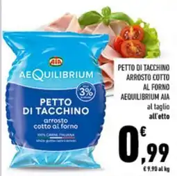 Conad City PETTO DI TACCHINO AEQUILIBRIUM AIA offerta
