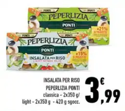 Conad City INSALATA PER RISO PEPERLIZIA PONTI offerta