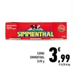 Conad City CARNE SIMMENTHAL offerta