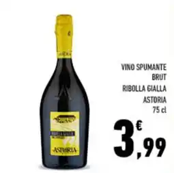 Conad City Vino spumante brut ribolla gialla astoria offerta