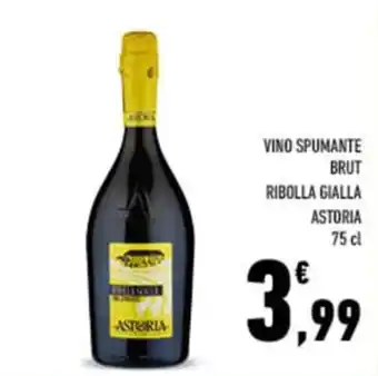 Conad City Vino spumante brut ribolla gialla astoria offerta