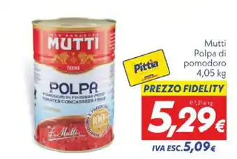 Iper Super Conveniente Mutti Polpa di pomodoro offerta