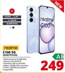 Comet realme C100 5G SMARTPHONE offerta