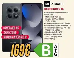 Fiducia & Convenienza Xiaomi REDMI NOTE 15 offerta