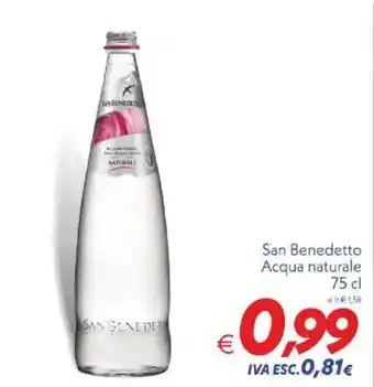 Iper Super Conveniente San Benedetto Acqua naturale offerta