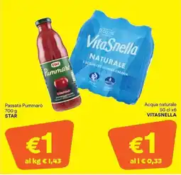 Unes Passata Pummarò STAR offerta
