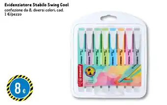 Evidenziatore Stabilo Swing Cool