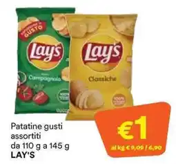 Unes Patatine gusti assortiti LAY'S offerta