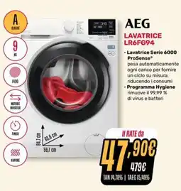 Fiducia & Convenienza AEG LAVATRICE LR6FG94 offerta