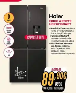 Fiducia & Convenienza Haier FRIGO 4 PORTE HCR7818DWPT offerta