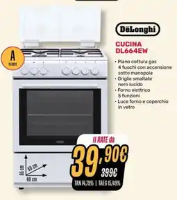 Fiducia & Convenienza DeLonghi CUCINA DL664EW offerta