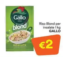 Unes Riso Blond per insalate GALLO offerta